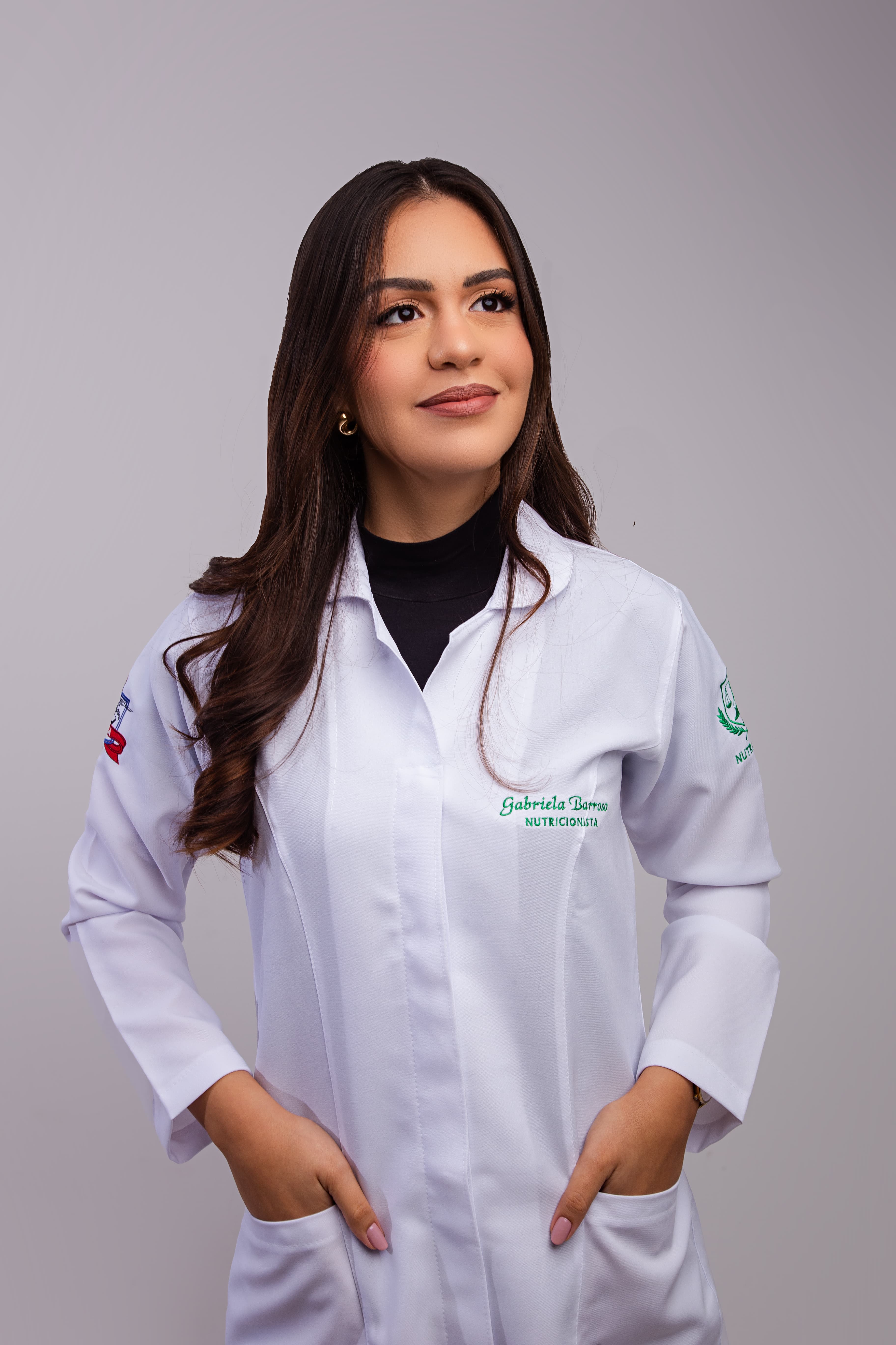 Gabi Barroso em atendimento